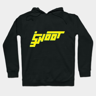 Shoot - Cyberpunk Logotype Style Hoodie